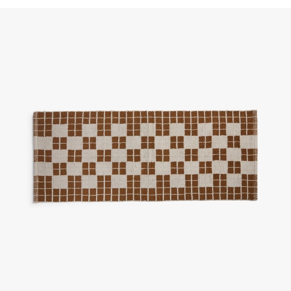 Brown and Cream Bath Mat | Target McGee Magnolia Hearth Hand